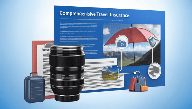 An image illustrating AXA Reisekomplettschutz abschließen