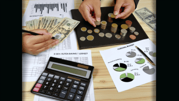 An image illustrating Monatsbudget planen