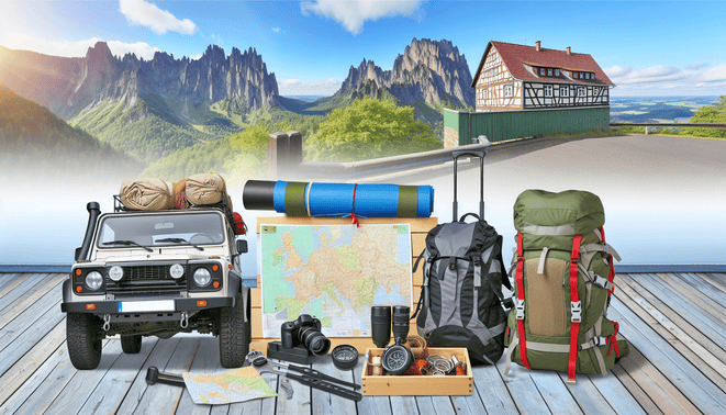 An image illustrating Roadtrip planen